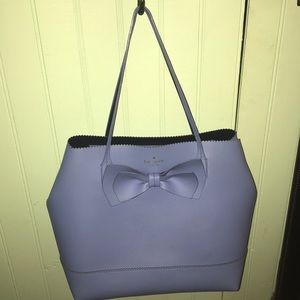 Kate Spade Perriwinkle Láser Cut Bow Purse